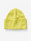 Merino Cuff Beanie - Mineral Yellow