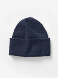 Cashmere Cuff Beanie - Carbon Blue