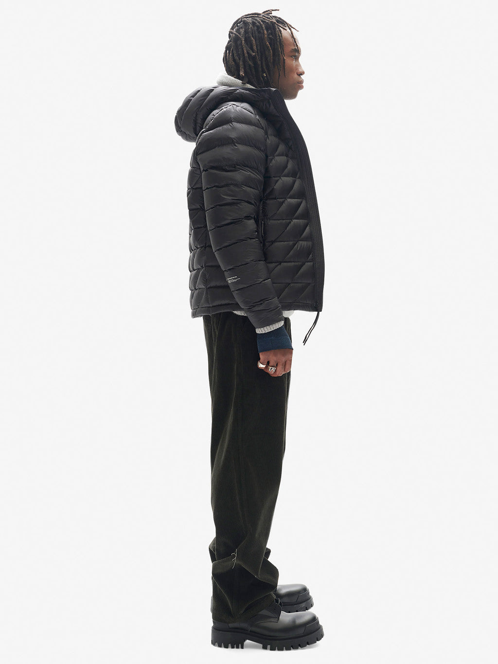Packable Down Jacket - Black