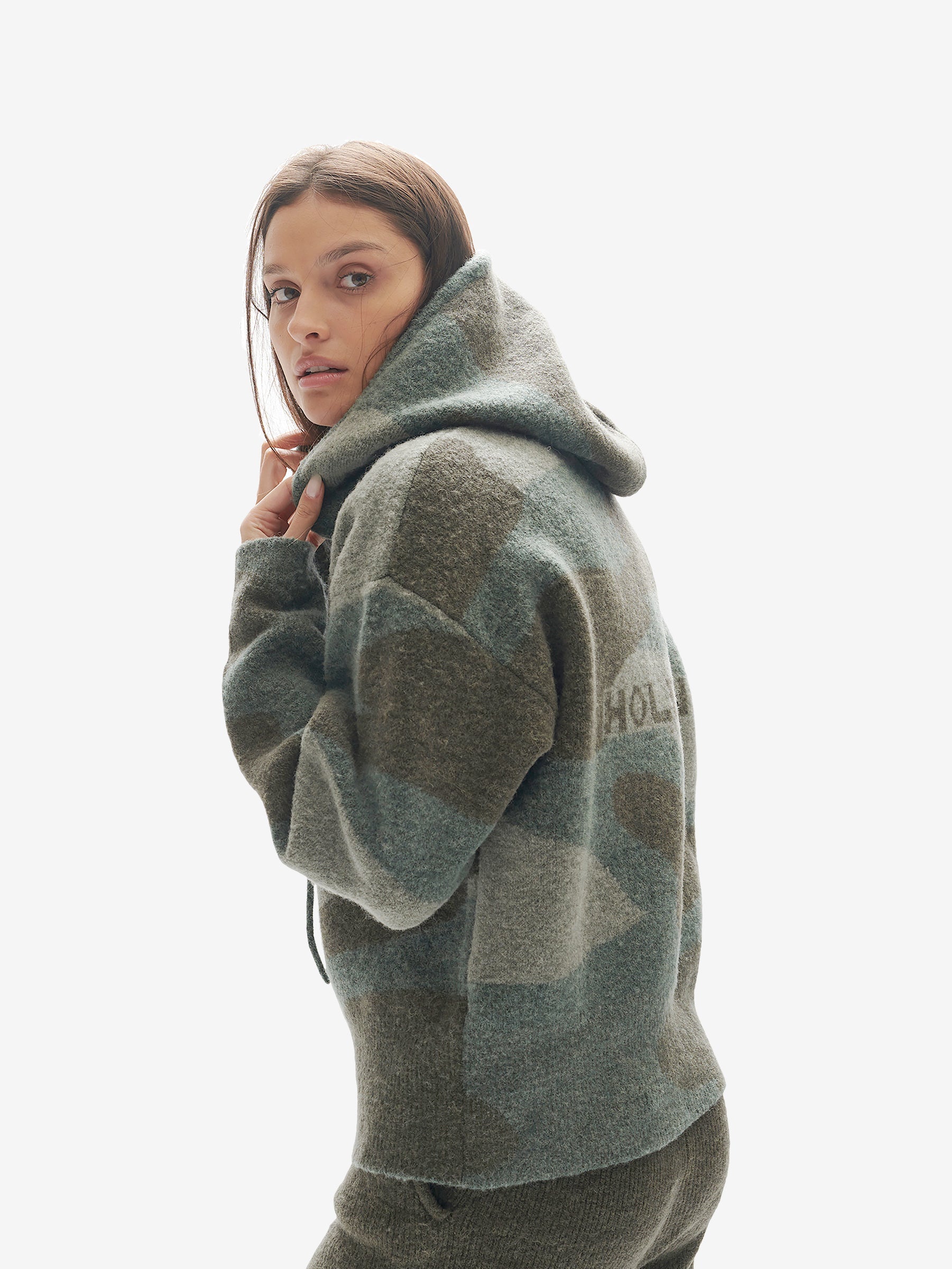 Chalet Hoodie - Green Camo