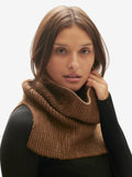 Wool Neck Gaiter - Desert Taupe