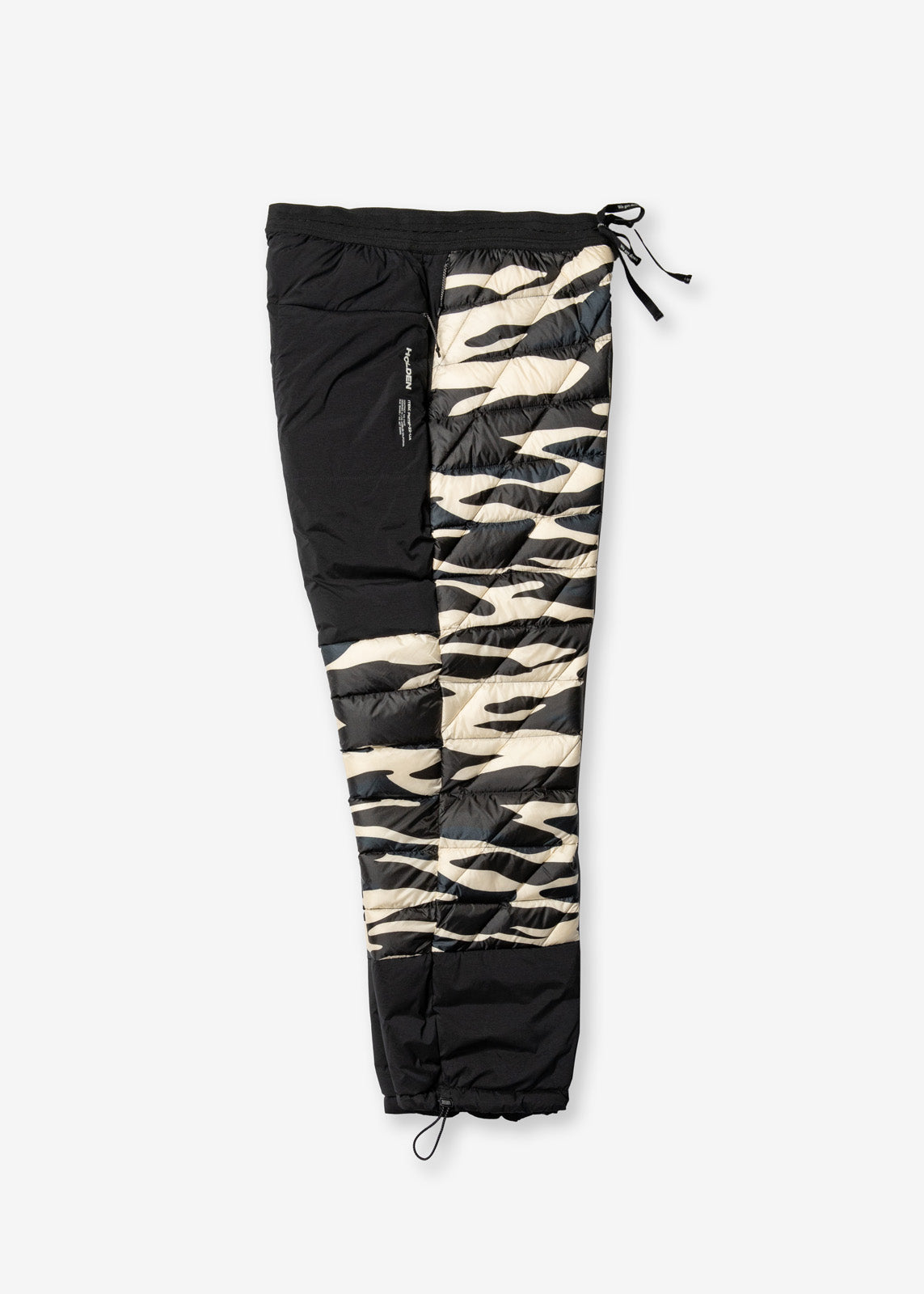 Hybrid Down Sweatpant - Zebra