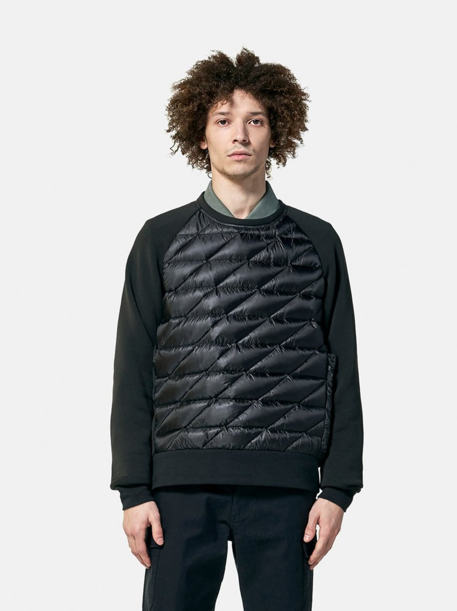 Hybrid Down Crew - Black