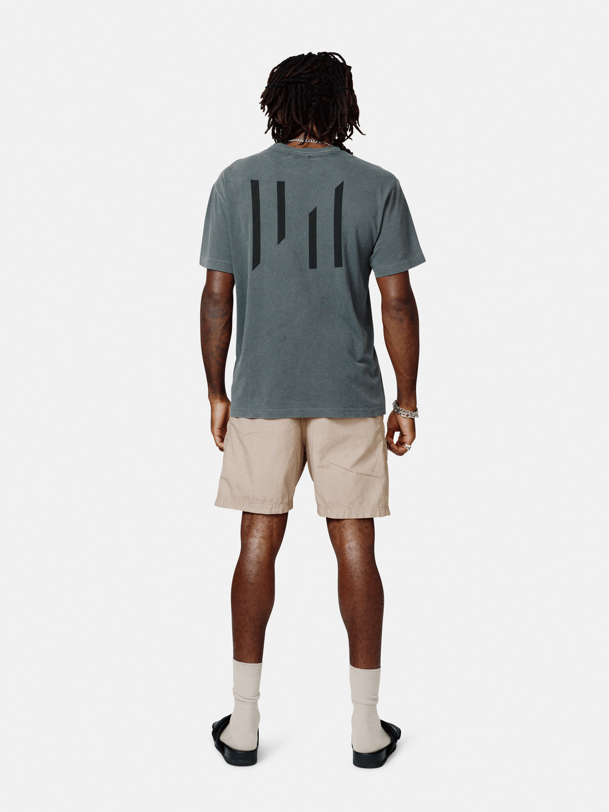 Jersey Logo Tee - Black