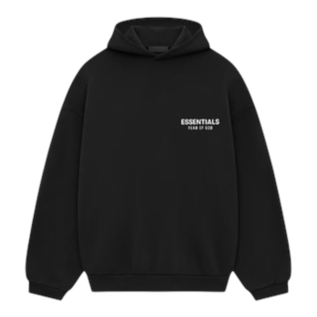 Fear of God Essentials - Fleece Hoodie (FW24 Holiday) Black