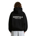 Fear of God Essentials - Fleece Hoodie (FW24 Holiday) Black