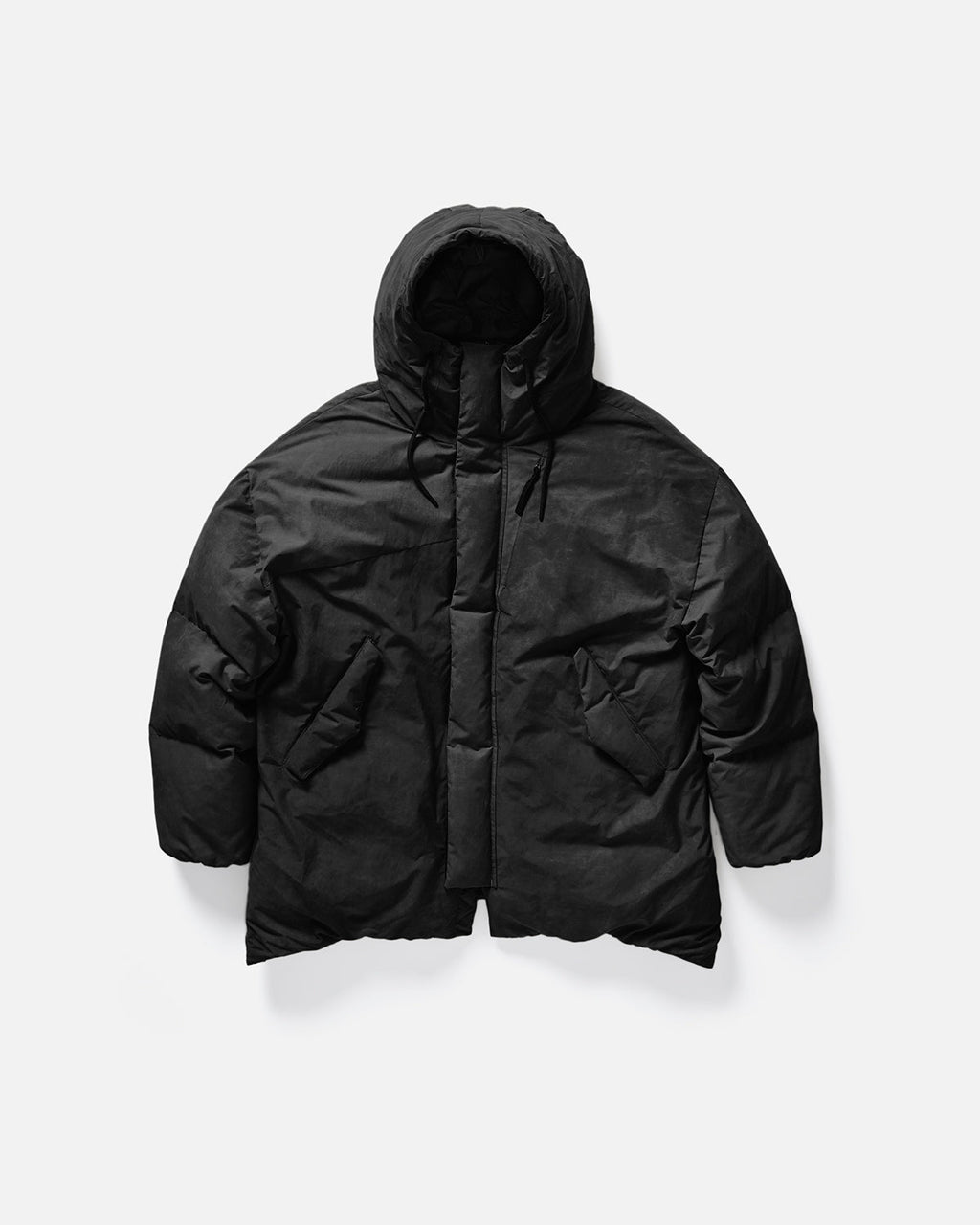 Long Down Parka - Black
