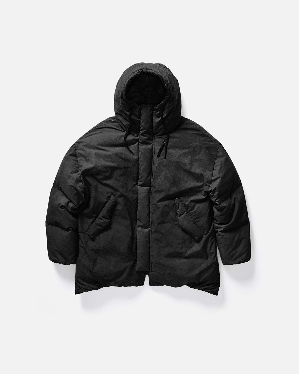 Long Down Parka - Black