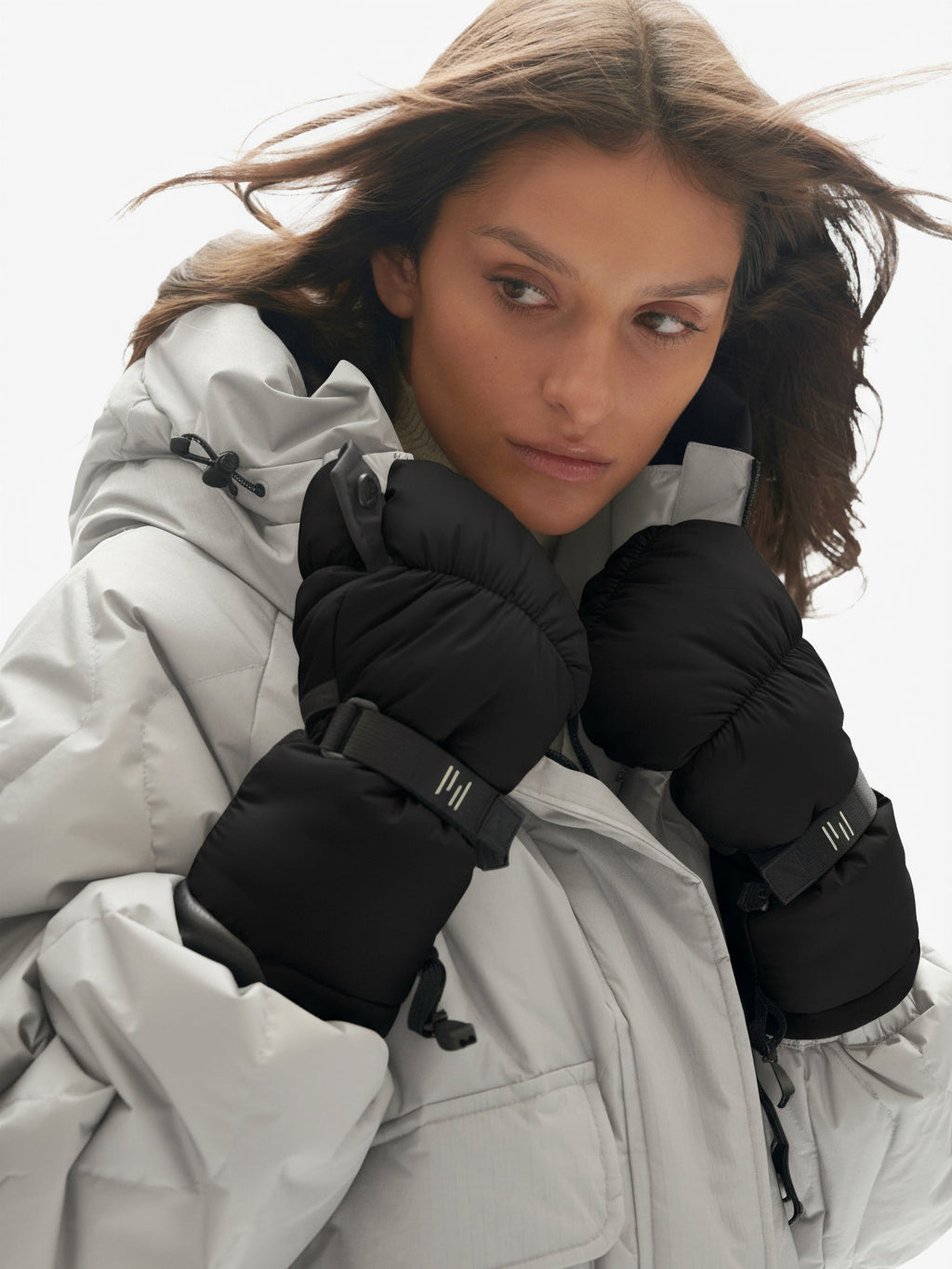 Puffy Mitten - Black