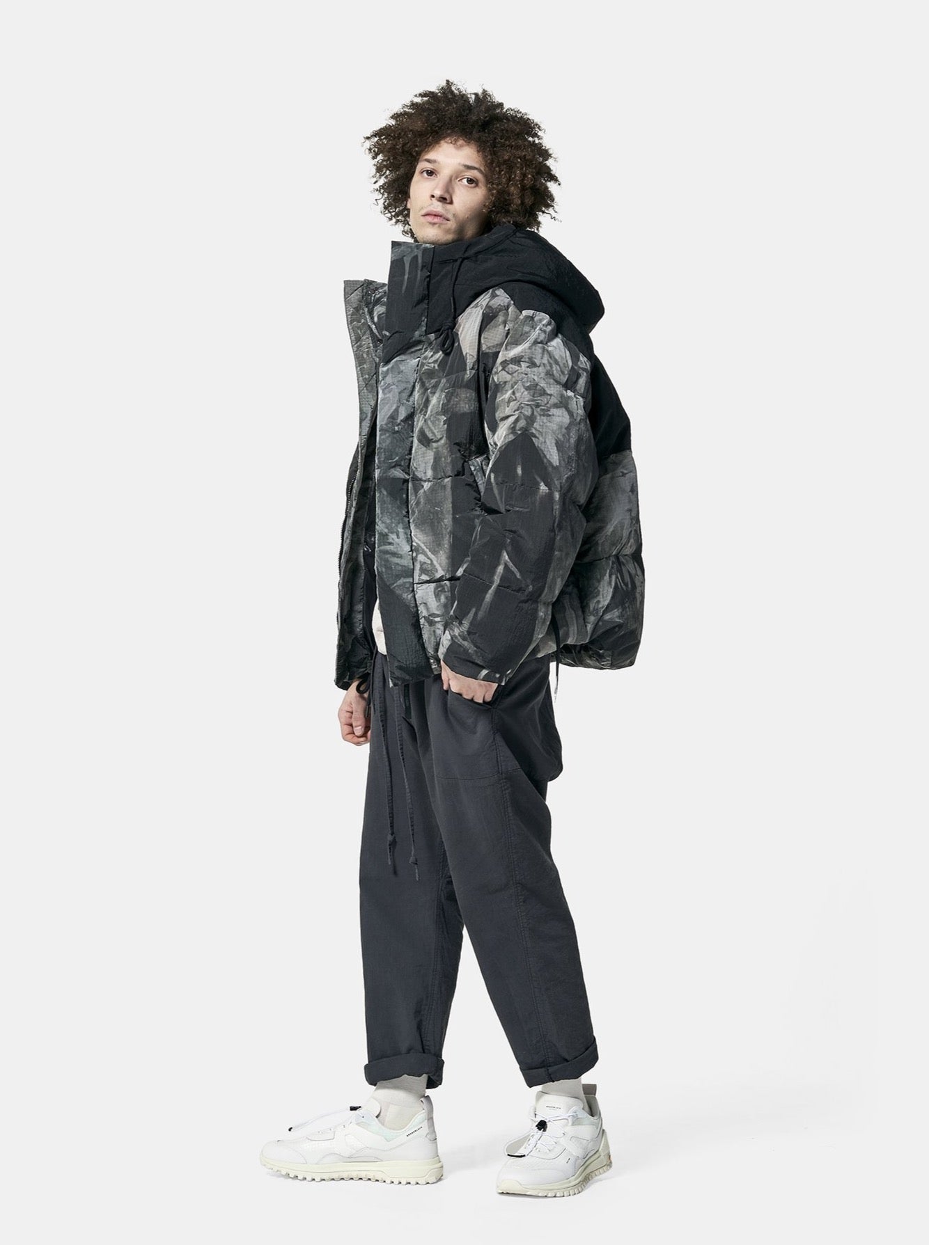 Fowler Down Parka - Olive Rock Tie