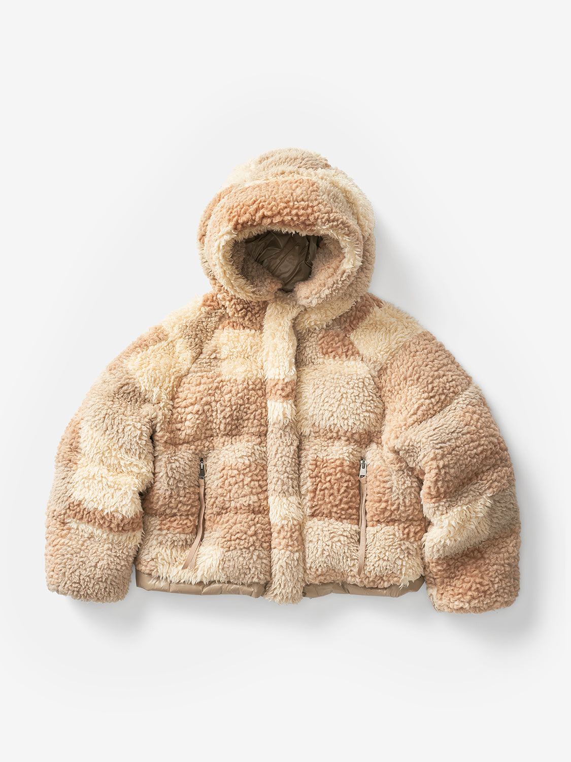 Sherpa Down Puffer - Natural Mix