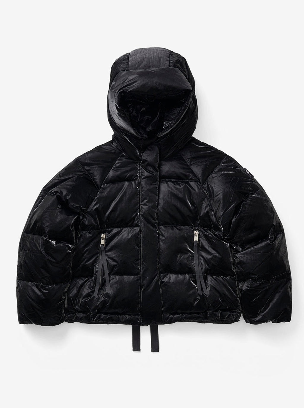 Short Down Puffer - Black