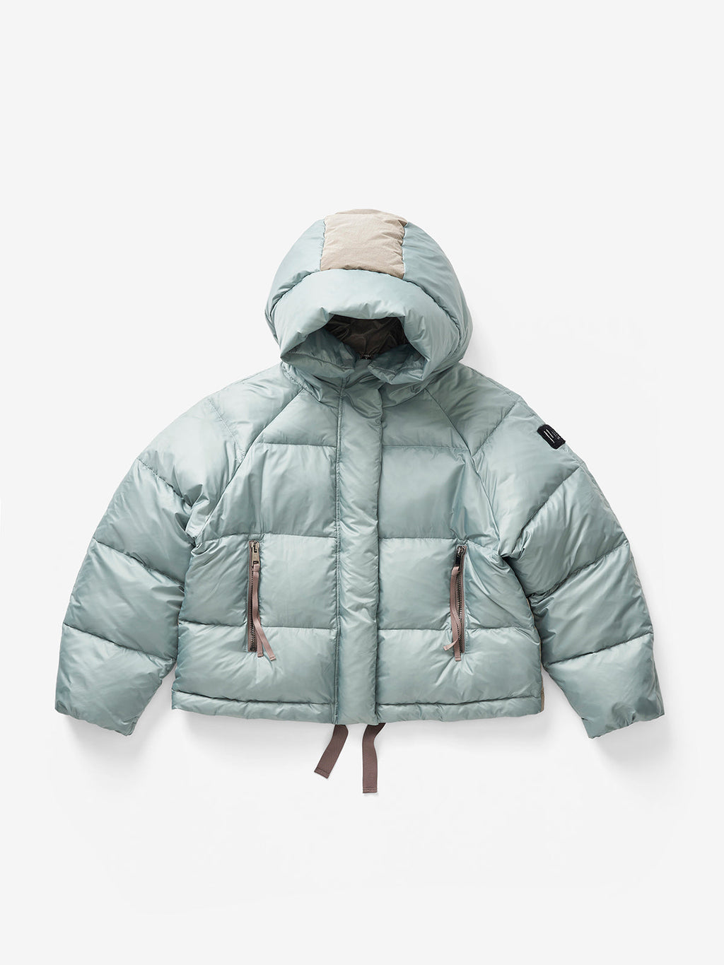Short Down Puffer - Slate Gray