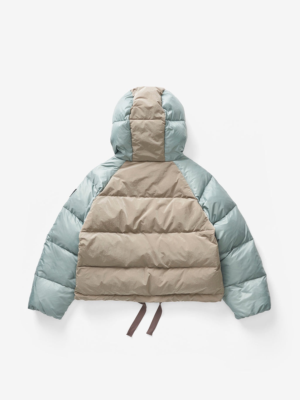 Short Down Puffer - Slate Gray